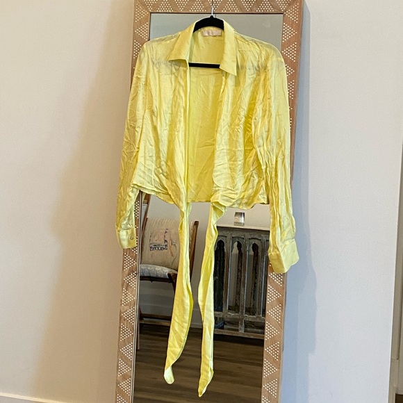 Andjela Josefine Blouse in Banana size S - Picture 3 of 6